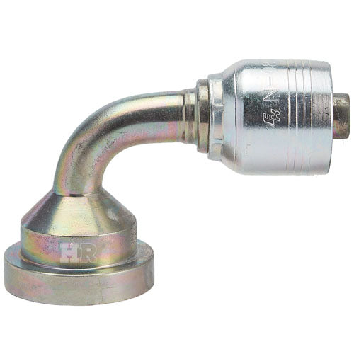 3/4" Code 62 Flange 60° Elbow Hydraulic Fitting