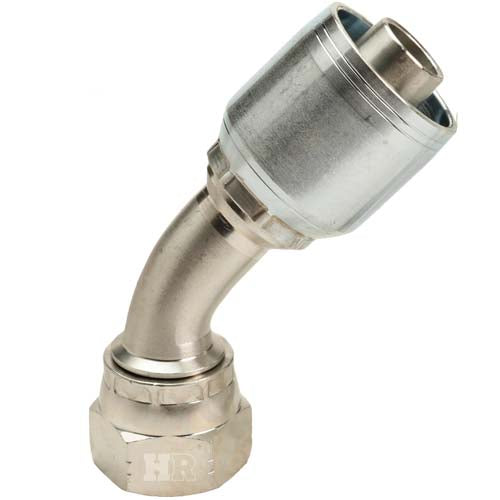 3/4" Female JIC Swivel 45° Elbow Hydraulic Fitting