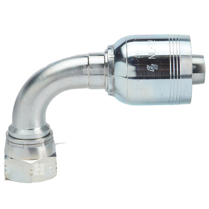 3/4" Female JIC Swivel 90° Medium Drop Elbow Hydraulic Fitting