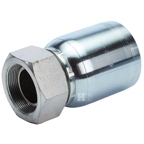 2" Female British Standard Parallel Pipe O-Ring Swivel Hydraulic Fitting