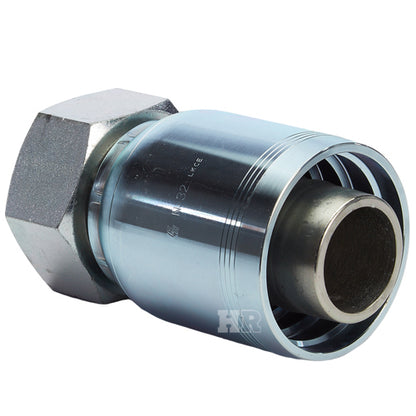 2" Female British Standard Parallel Pipe O-Ring Swivel Hydraulic Fitting