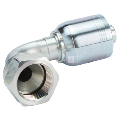 1" Female JIC Swivel 90° Medium Drop Elbow Hydraulic Fitting
