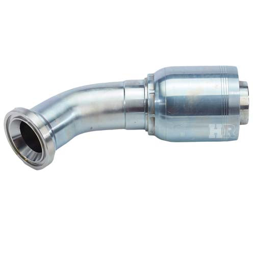 2" Code 61 Flange 45° Elbow Hydraulic Fitting