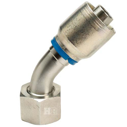 3/4" Female Face Seal Swivel 45° Elbow (ORFS) Hydraulic Fitting