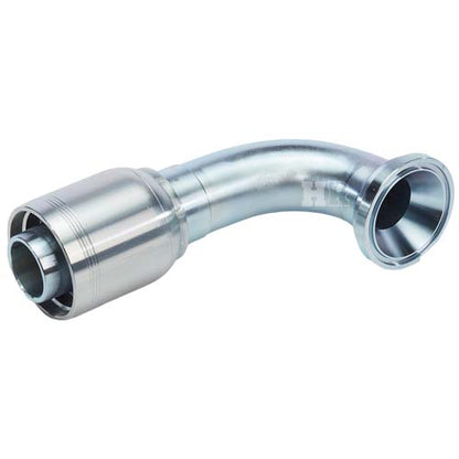 2 1/2" Code 61 Flange 90° Elbow Hydraulic Fitting