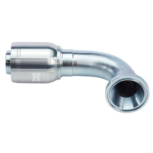 2 1/2" Code 61 Flange 90° Elbow Hydraulic Fitting