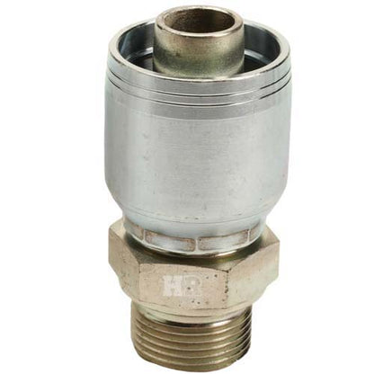 3/4" Male British Standard Parallel Pipe Hydraulic Fitting