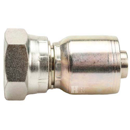 1" Female British Standard Parallel Pipe O-Ring Swivel Hydraulic Fitting