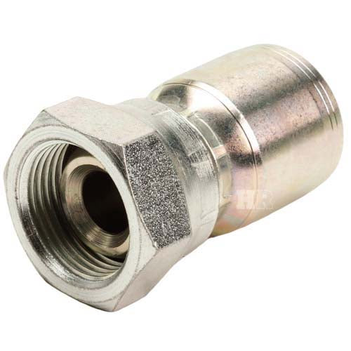 1" Female British Standard Parallel Pipe O-Ring Swivel Hydraulic Fitting