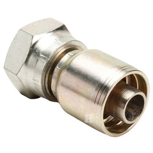 1" Female British Standard Parallel Pipe O-Ring Swivel Hydraulic Fitting