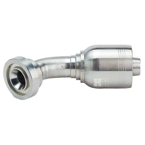 3/4" Code 62 Flange 45° Elbow Hydraulic Fitting