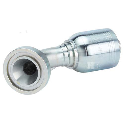 1" Code 62 Flange 45° Elbow Hydraulic Fitting
