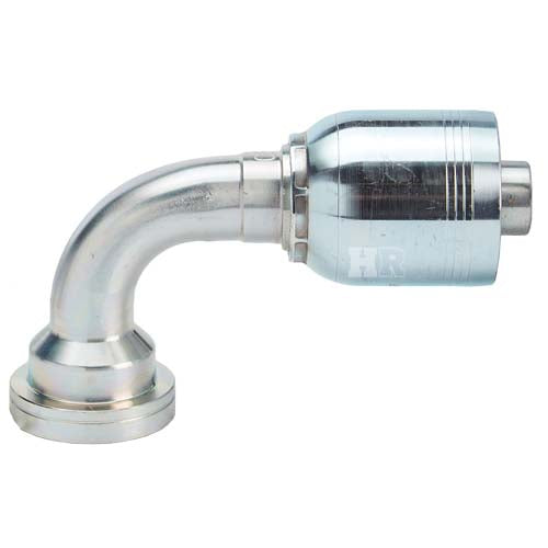 3/4" Code 62 Flange 90° Elbow Hydraulic Fitting