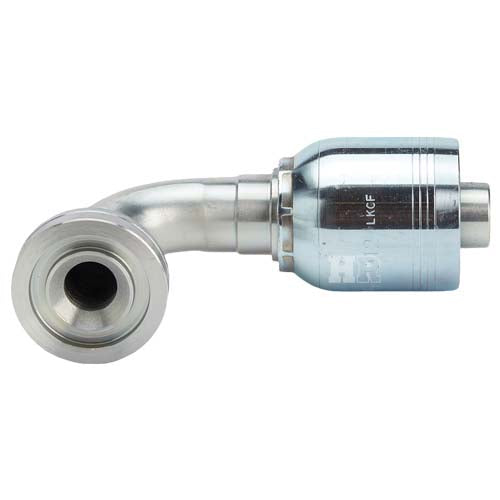 3/4" Code 62 Flange 90° Elbow Hydraulic Fitting