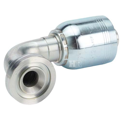 3/4" Code 62 Flange 90° Elbow Hydraulic Fitting
