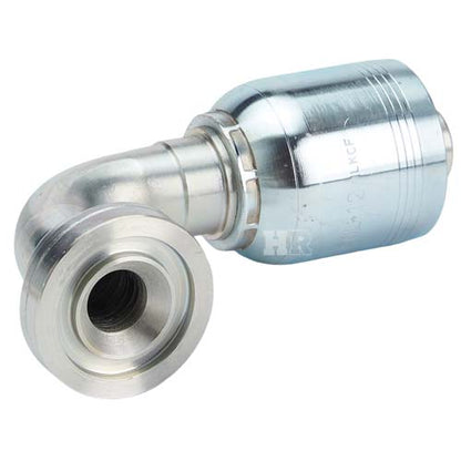 3/4" Code 62 Flange 90° Elbow Hydraulic Fitting