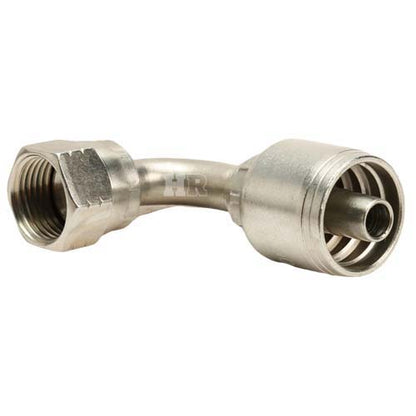 3/8" Female JIC Swivel 90° Short Drop Elbow Hydraulic Fitting