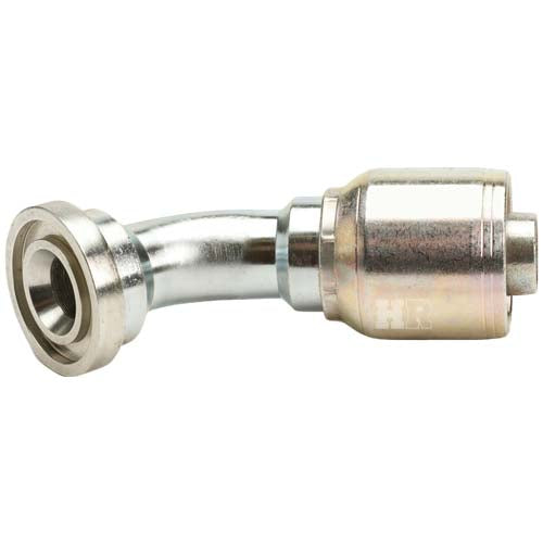 3/4" Code 61 Flange 45° Elbow Hydraulic Fitting