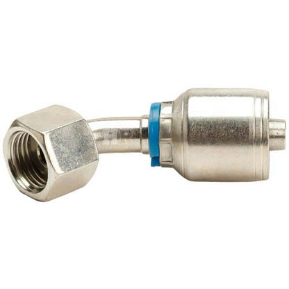 3/8" Female Face Seal Swivel 45° Elbow (ORFS) Hydraulic Fitting