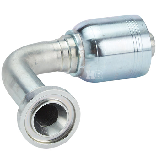 3/4" Code 61 Flange 90° Elbow Hydraulic Fitting