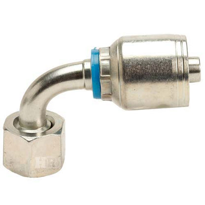 3/8" Female Face Seal Swivel 90° Elbow (ORFS) Hydraulic Fitting