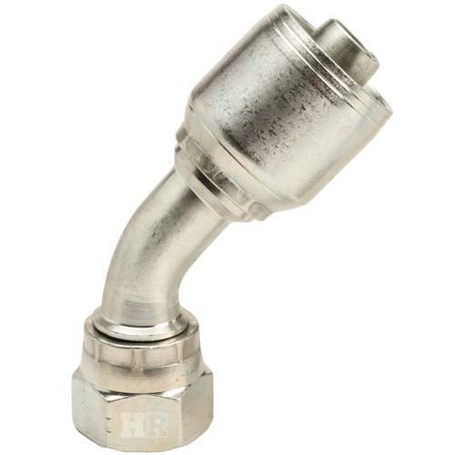 5/8" Female JIC Swivel 45° Elbow Hydraulic Fitting