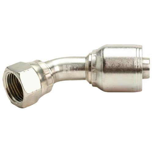 3/4" Female JIC Swivel 45° Elbow Hydraulic Fitting