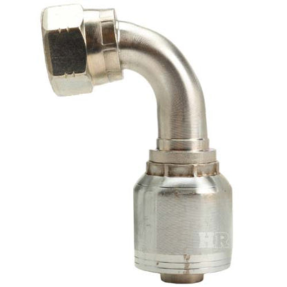 5/8" Female JIC Swivel 90° Short Drop Elbow Hydraulic Fitting