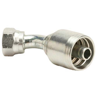 M16 X 1.5 Female Swivel 24° Cone (Light 10) with O-Ring 45° Elbow Hydraulic Fitting