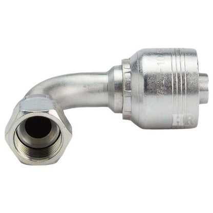5/8" Female JIC Swivel 90° Medium Drop Elbow Hydraulic Fitting