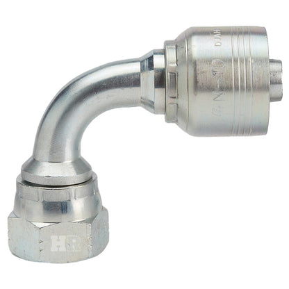 3/4" Female JIC Swivel 90° Medium Drop Elbow Hydraulic Fitting