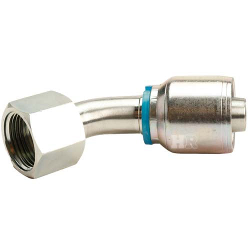 5/8" Female Face Seal Swivel 45° Elbow (ORFS) Hydraulic Fitting