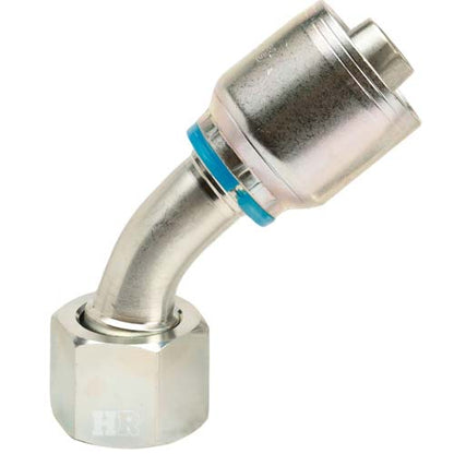 5/8" Female Face Seal Swivel 45° Elbow (ORFS) Hydraulic Fitting