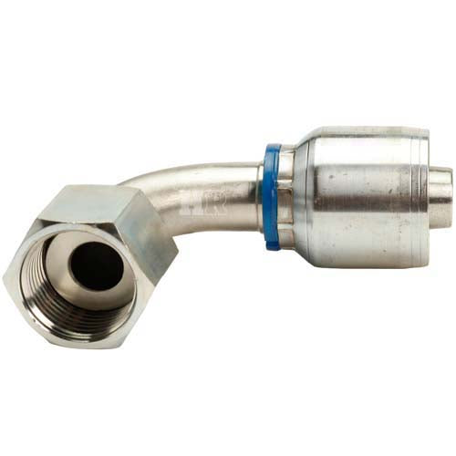 5/8" Female Face Seal Swivel 90° Short Drop Elbow (ORFS) Hydraulic Fitting