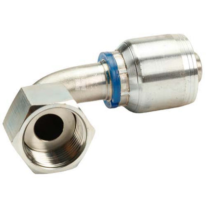 5/8" Female Face Seal Swivel 90° Short Drop Elbow (ORFS) Hydraulic Fitting