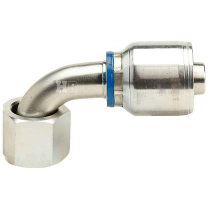 5/8" Female Face Seal Swivel 90° Short Drop Elbow (ORFS) Hydraulic Fitting