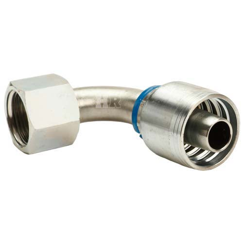 3/4" Female Face Seal Swivel90° Short Drop Elbow (ORFS) Hydraulic Fitting