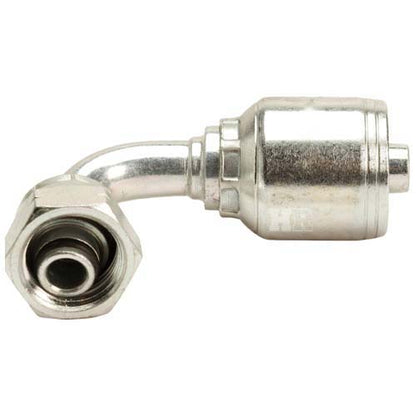 M18 X 1.5 Female Swivel 24° Cone (Heavy S10) with O-Ring 90° Elbow Hydraulic Fitting