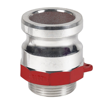 Aluminum 2" Male Camlock x 1 1/2" Male NH Fire Hose