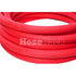 Red 1" x 100' Non-Collapsible Lightweight Hose ( 1" NH Threads - USA)