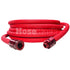 Red 1" x 100' Non-Collapsible Lightweight Hose ( 1" NH Threads - USA)