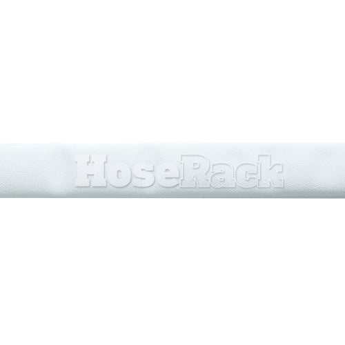 White 1 1/2" x 50' Double Jacket Mill Hose (Alum NH Couplings)