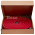 Red 2 1/2" x 15' Double Jacket Fire Hose (Alum NH Couplings)