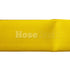 Yellow 1" x 50' Forestry Hose (Alum NPSH Couplings) - Import