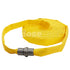 Yellow 1" x 100' Forestry Hose (Alum NPSH Couplings) - Import