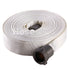 White 1" x 100' Forestry Hose (Alum NPSH Couplings) - Import