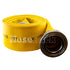 Yellow 4" x 100' Pro-Flow Rubber Hose Storz Couplings (10 - Pack)