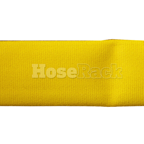 Yellow 1" x 50' Single Jacket Hose (Alum NH Couplings)