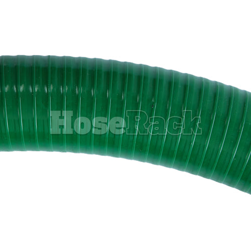 Green 1 1/2" x 20' Thread / Thread Suction Hose