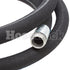 Black 1 1/2" x 20' Thread / Thread Suction Hose